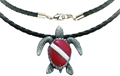 Innovative Turtle Pewter Necklace