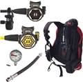 Hollis LTS BC/BCD 150LX Regulator (Din) and Octo Scuba Diving Package