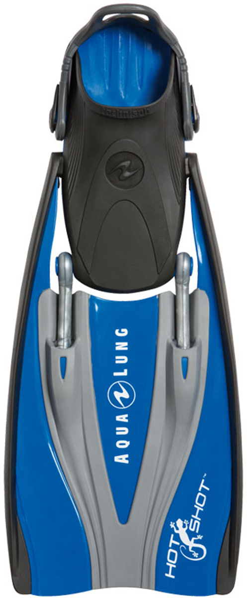 Aqua Lung Hotshot Open Heel Scuba & Snorkel Fins Blue Size Small for sale online 