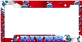 Innovative Dive Flag with Bubbles Metal License Plate Frame