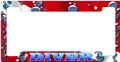 Innovative Dive Flag with Bubbles Metal License Plate Frame