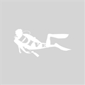 Diver 8 Ich Die Cut Decal