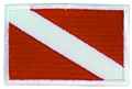 Innovative Embroidered Small Dive Flag Patch