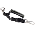 IST Stainless Wire-Reinforced Coil Lanyard