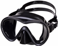 IST Skylops Single Lens Aluminum Mask - Black Silicone/Black