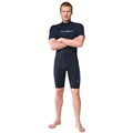Neosport Small Shorty Wetsuit Black / Yellow Accents