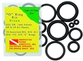 Innovative Save-A-Dive 10 Piece Viton Rubber O-Ring Kit