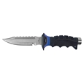 Scuba Max Stainless Steel Pointed Dive Knife And Sheath