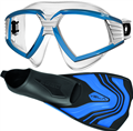 Seac Sonic Goggles and Vela Fins