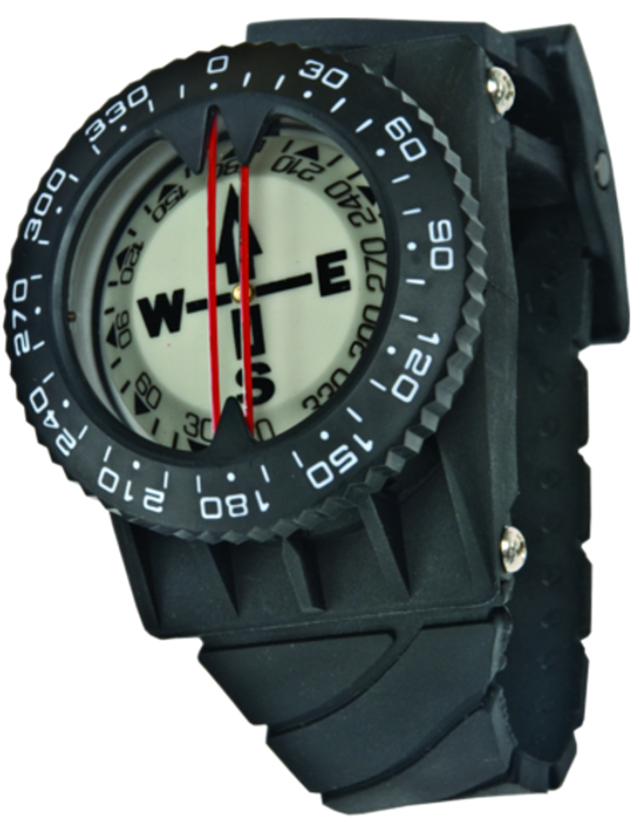 Wrist Strap Mount Scuba Dive Underwater Compass Gauge Holder D677 