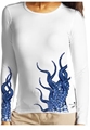 Keys Life Apparel Womens Long Sleeve Octopus SPF 30 Shirt