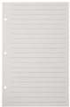3 Ring Note Refill Pages