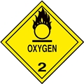 3 inch Oxygen Sticker