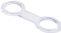 Trident Clear Silicone Snorkel Keeper