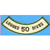 Logged 50 Scuba Dives Patch