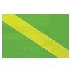 Nitrox Flag Sticker 2.2 in. x 3 in.