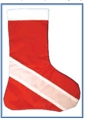 Trident Dive Flag Christmas Stocking