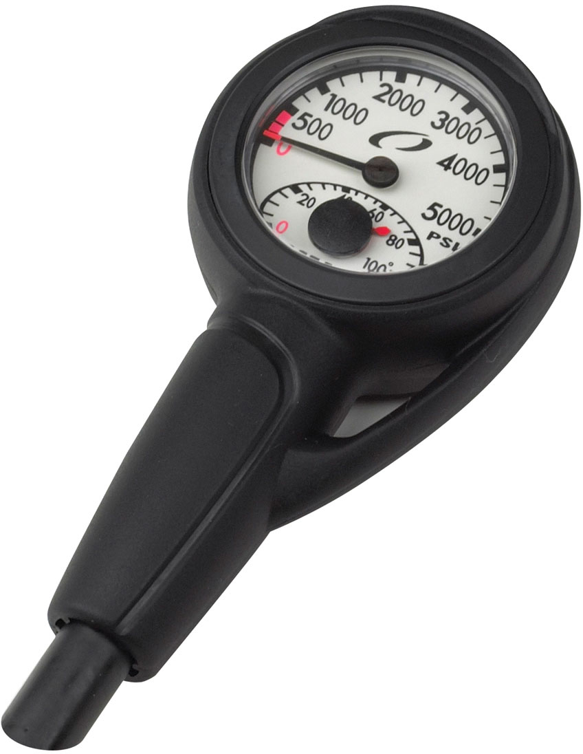 Oceanic SWIV Pressure Gauge with Boot and Hose