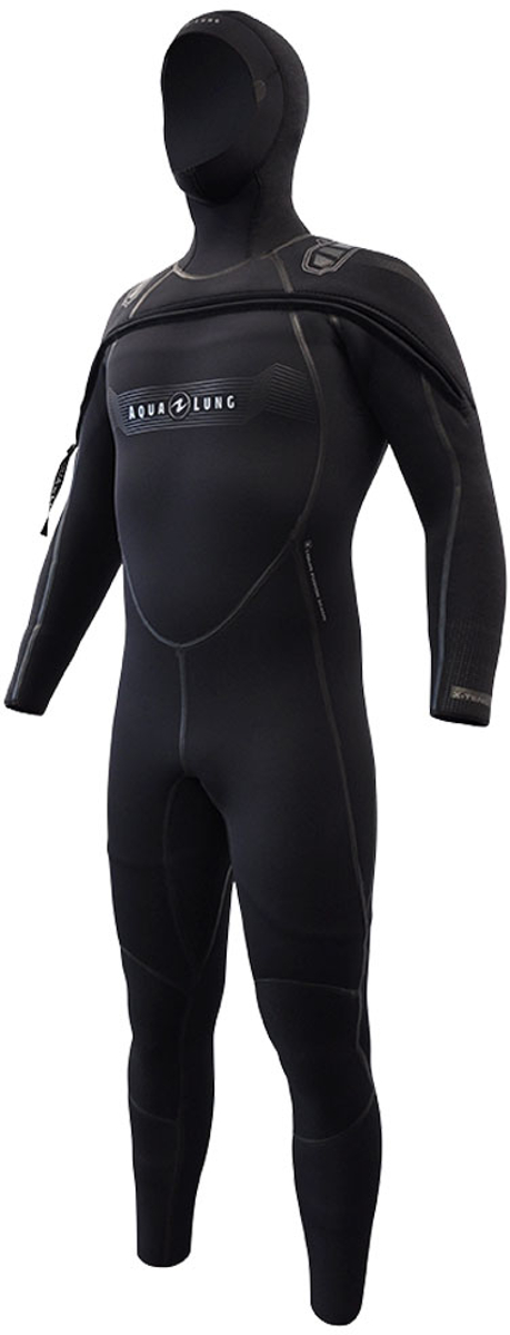 Aqua Lung SolAfx Men&#39;s 8/7mm Hooded Wetsuit