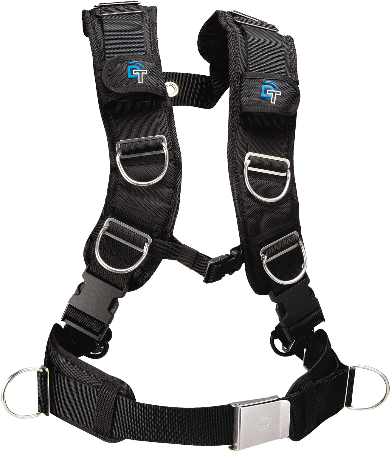 Dolphin Tech By IST Deluxe Strap Tech BCD Padded Harness Webbing