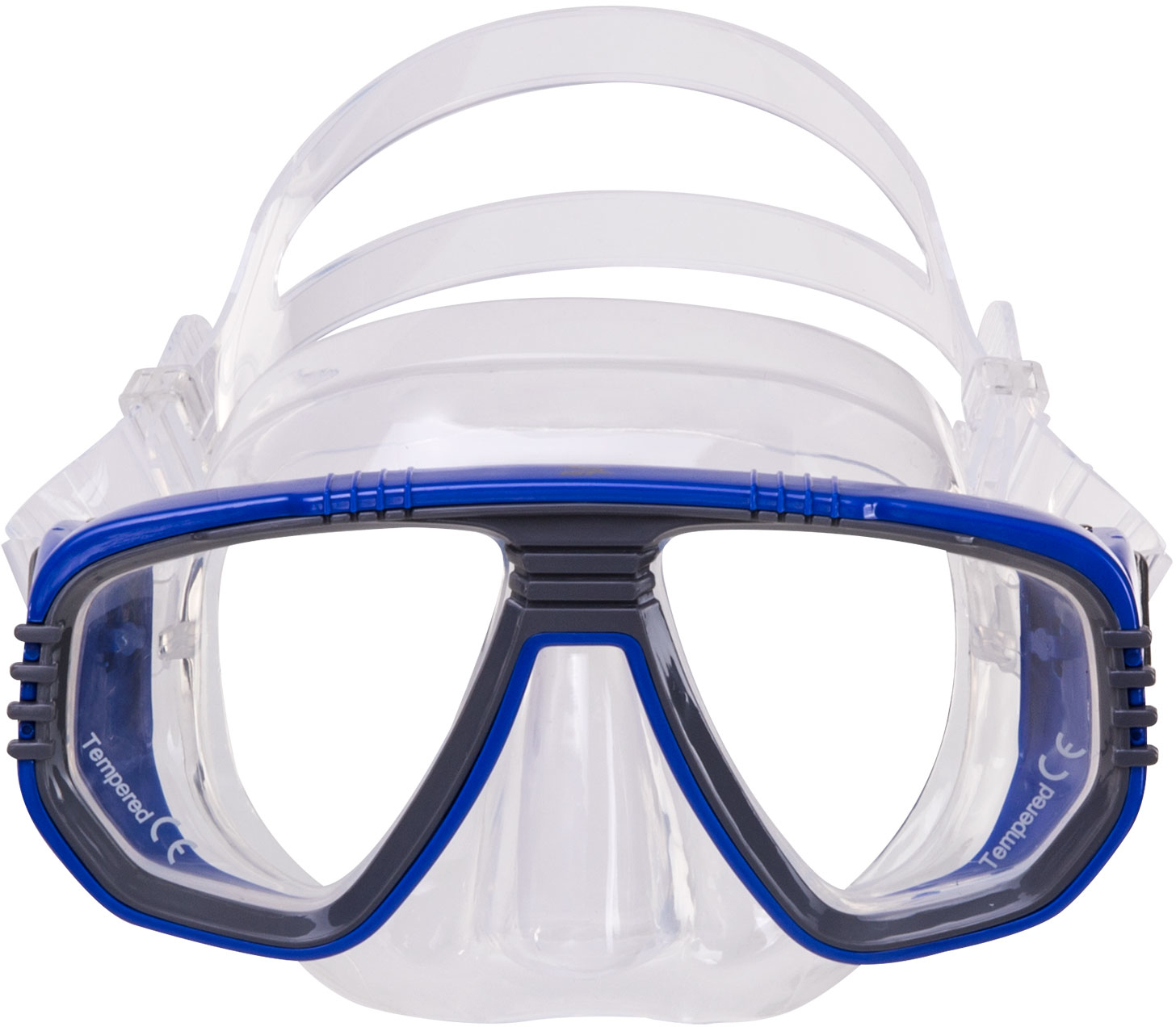 IST Corona 2 Window Scuba Diving Mask - Blue