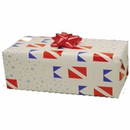 Scuba Dive Flag Wrapping Paper
