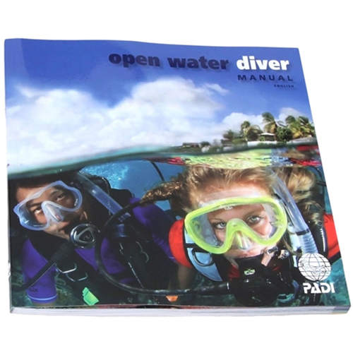 PADI Open Water Diver Manual with RDP Table
