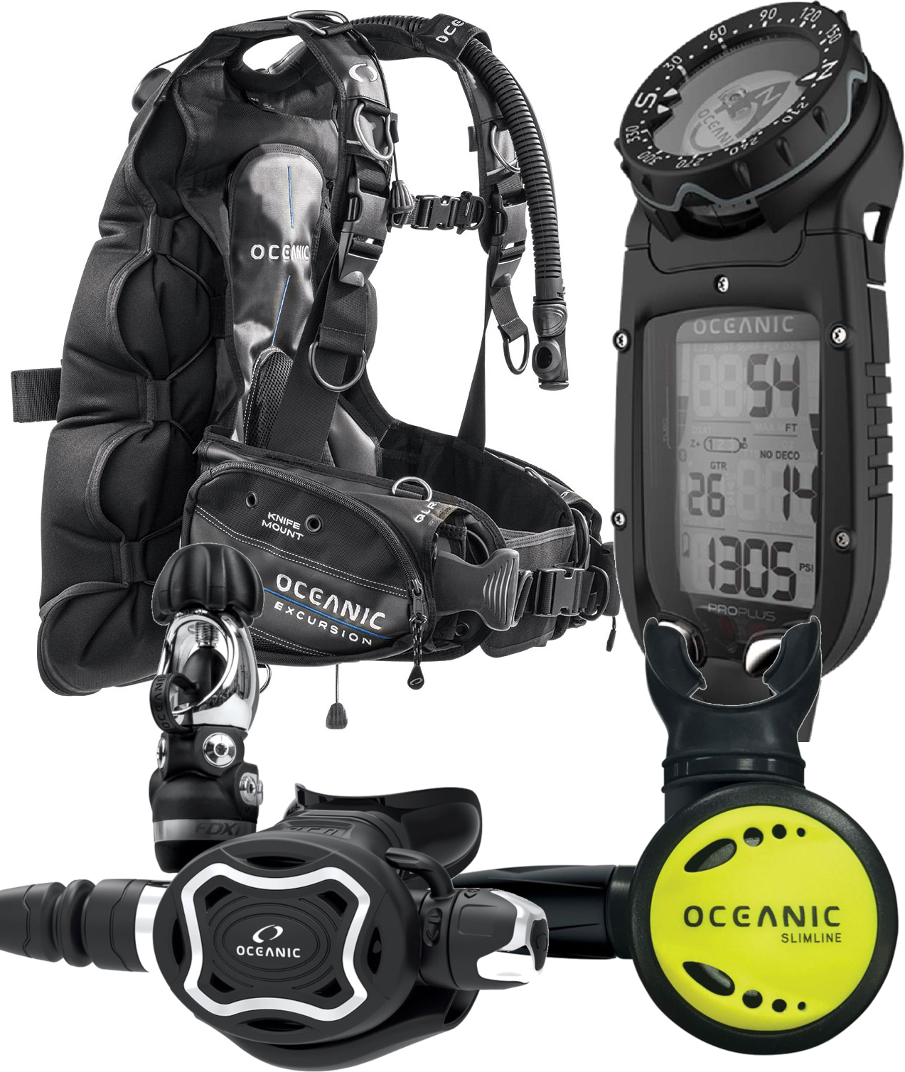 Oceanic Excursion BC ProPlus 3.0 Delta Octo Bag Special