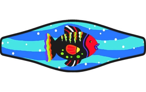 Innovative Colorful Fish 6.5mm Neoprene Slap Strap