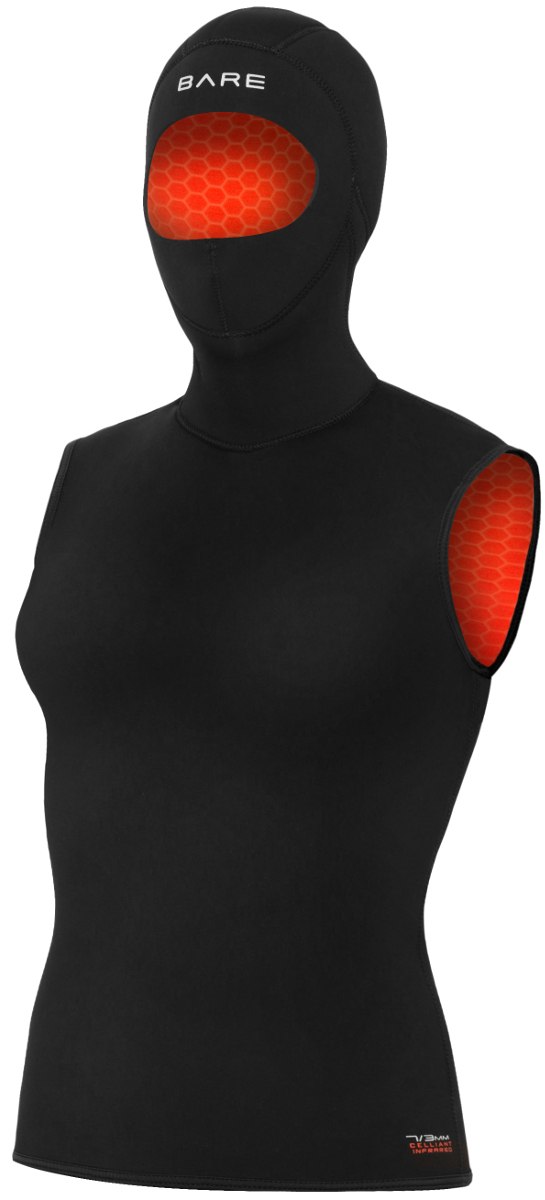 Bare Women&#39;s 5/3mm Ultrawarmth Hooded Vest