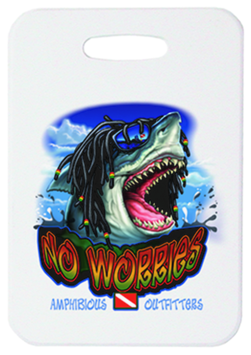 Amphibious Outfitters No Worries 2pc Luggage Tag Set