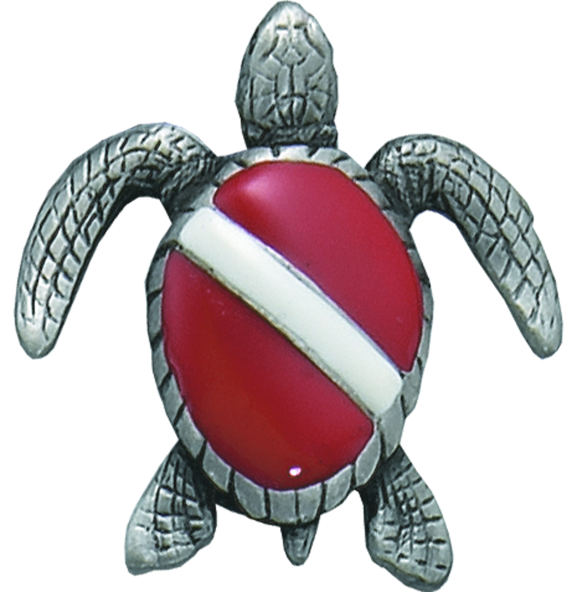 Innovative Turtle Pewter Pin