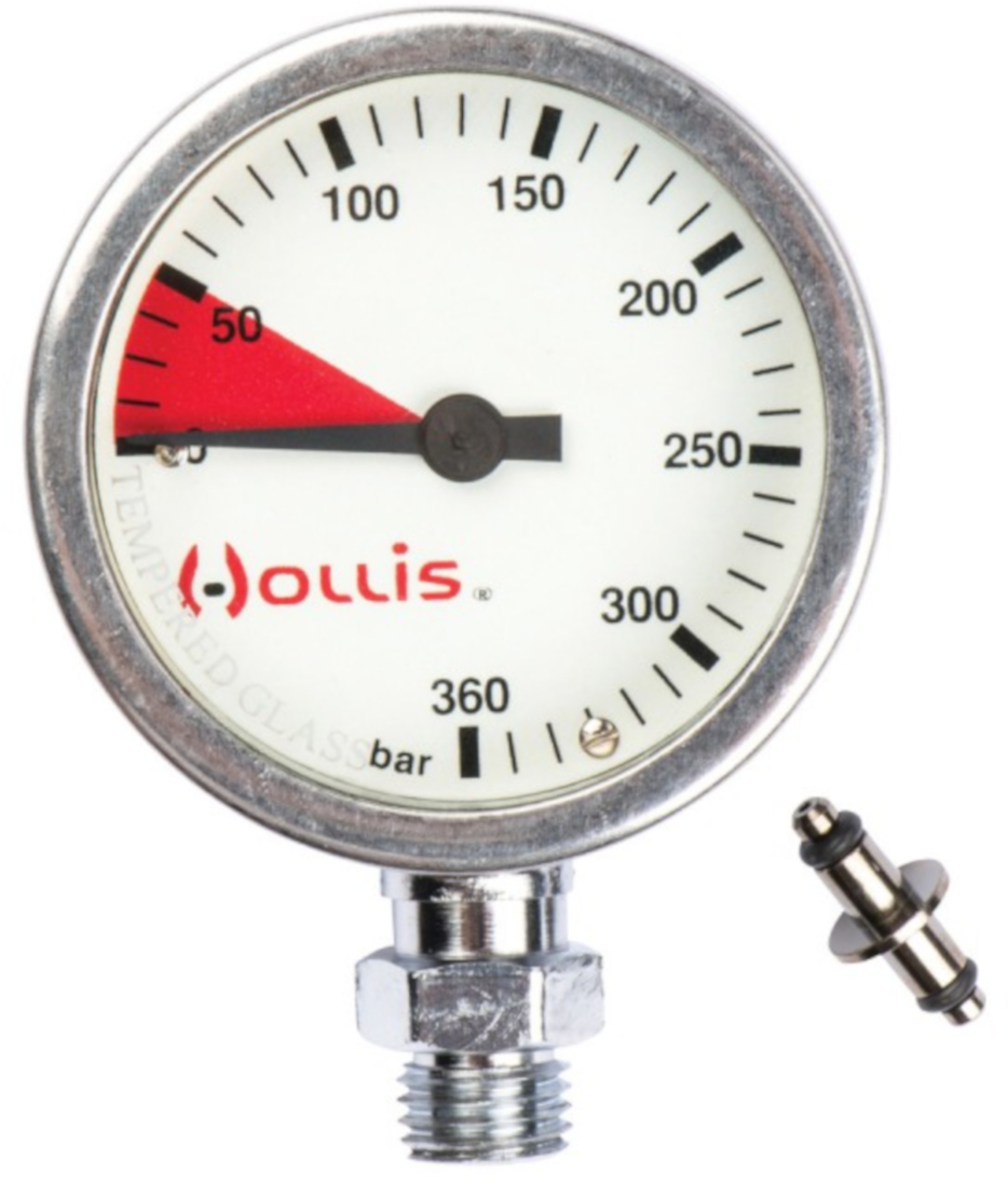 Hollis Brass BAR Pressure Gauge Module