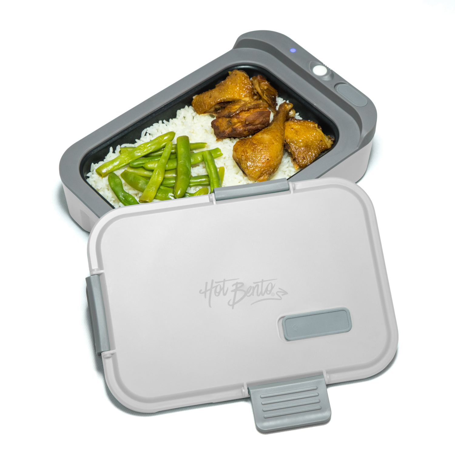 Hot Bento – Self Heated Lunch Box and Food Warmer – Battery Powered Portable, Cordless