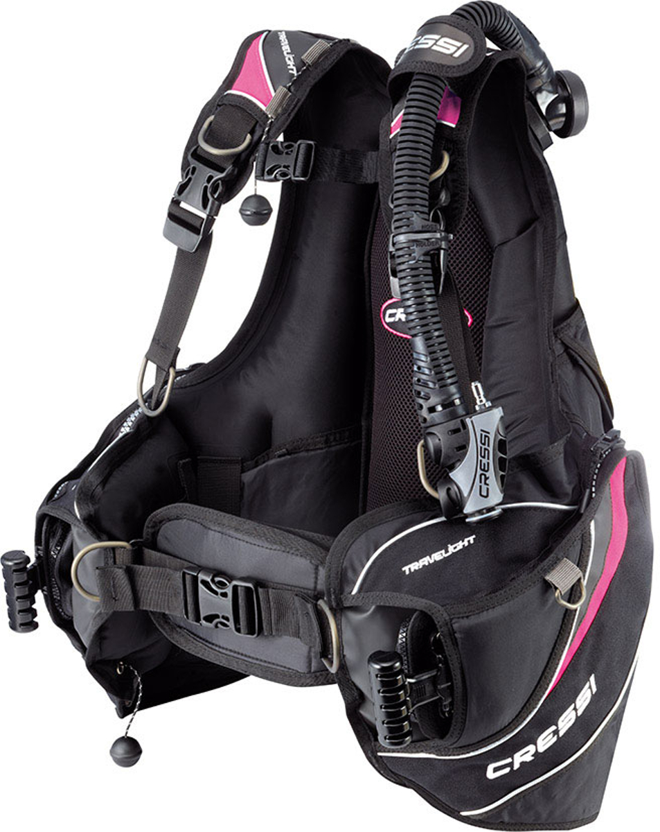 Cressi Sub Lady Travelight Back Inflation Lady BCD