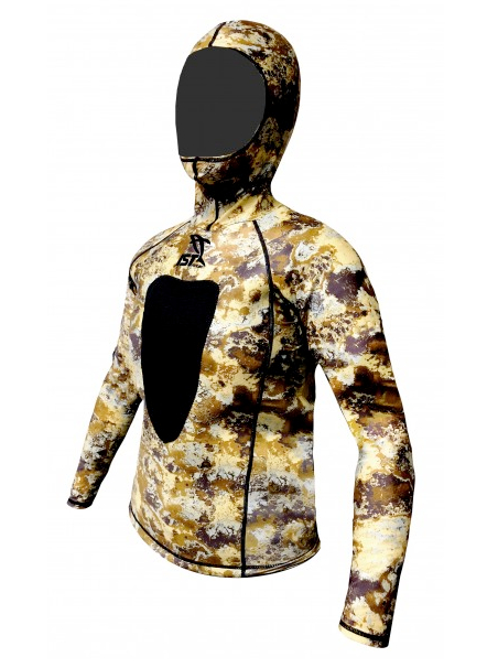 IST P-guard Camouflage Hooded Rash Guard