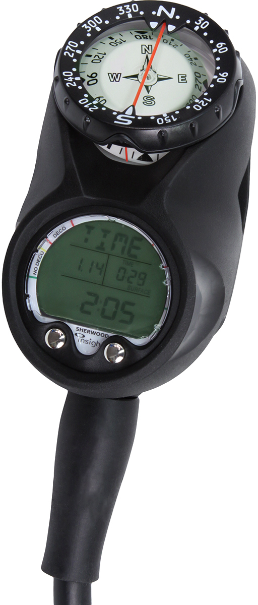 Sherwood InSight Dive Computer With Compass and Pressure Gauge