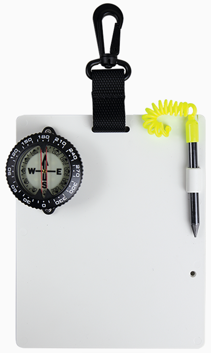 ScubaMax NT-09 Dive Slate with Compass