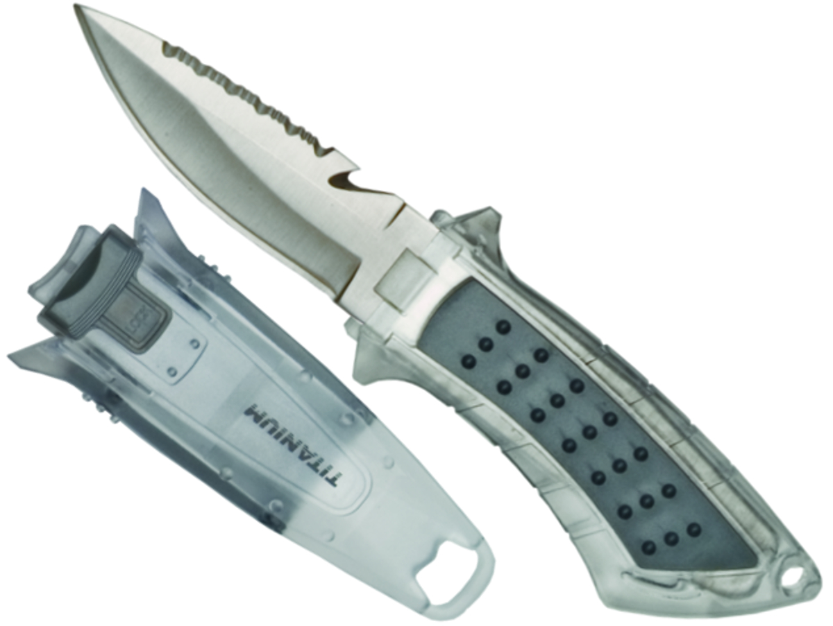 Innovative Slimline 2-3/4in BCD Titanium Pointed Tip Knife