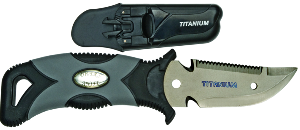 Innovative Titanium 3 in. Scuba Diving BCD Knife