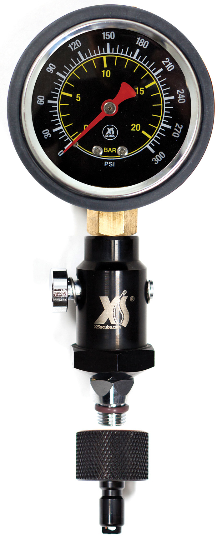 XS Scuba Regulator Intermediate Pressure Test Gauge