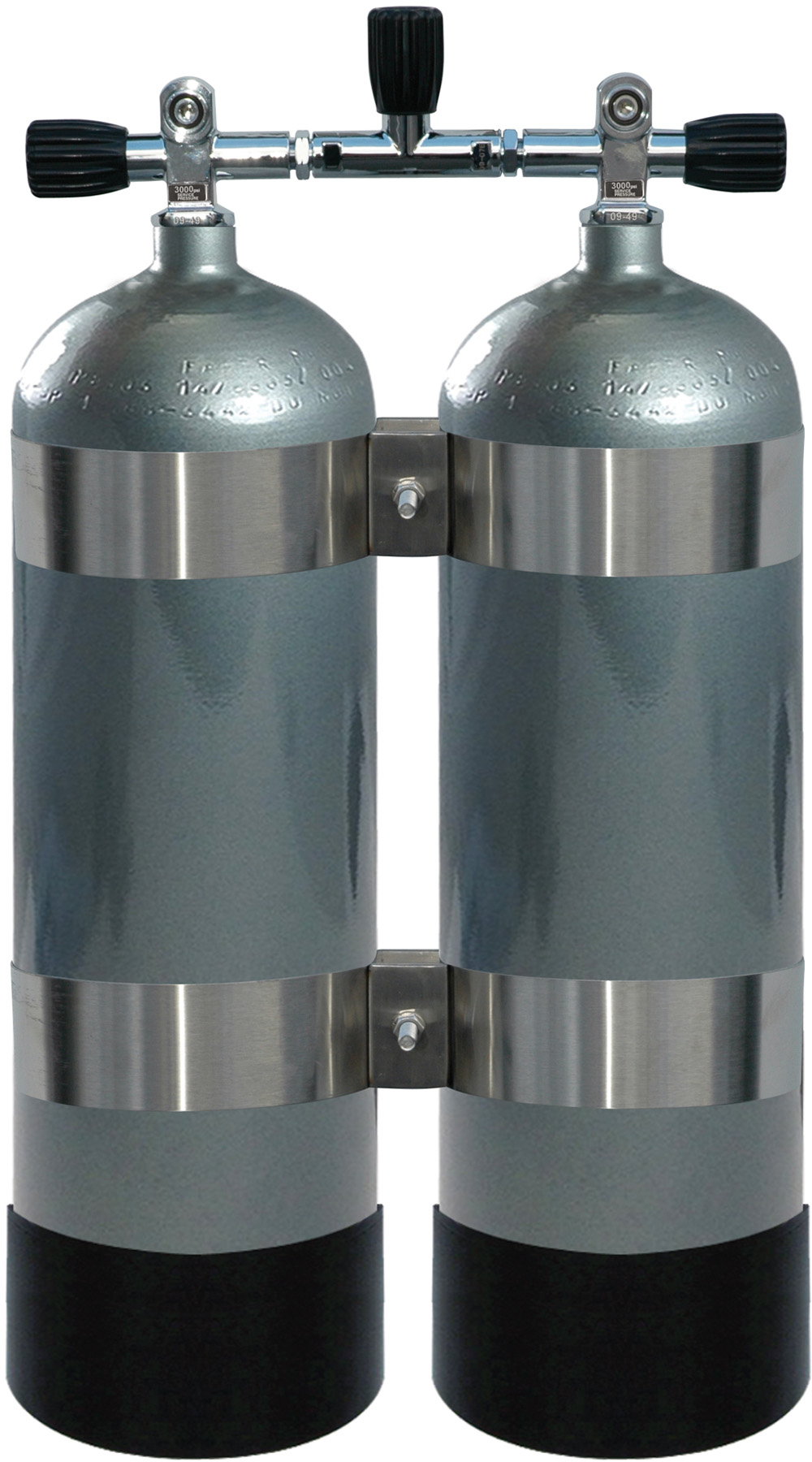 XS Scuba X-Series Twin 119 Steel Cylinder Packages