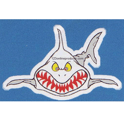 Sharky Shark With Toothy Smile Sticker
