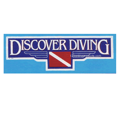Trident Discover Diving Sticker