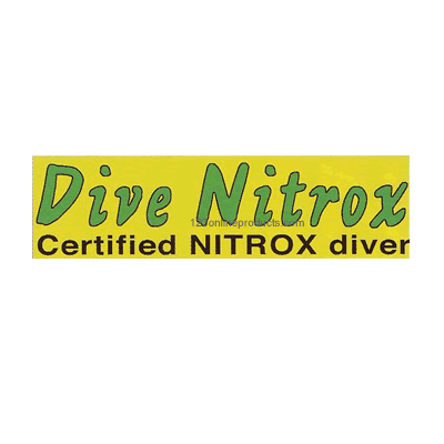 Dive Nitrox Certified NITROX Diver Bumper Sticker