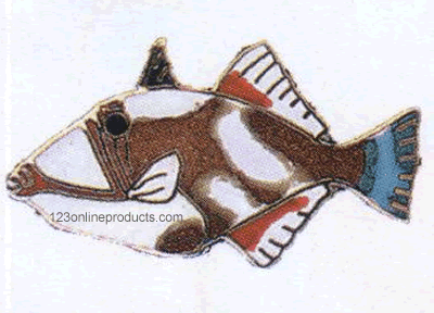 Trident Collectible Scuba Diving Grouper Fish Pin