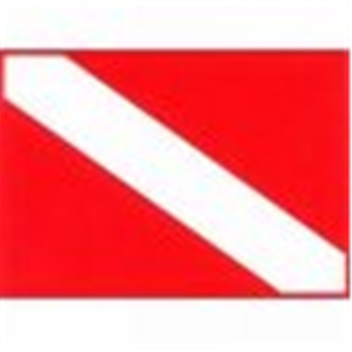 Trident Small 2.5-in. x 3.5-in. Dive Flag Sticker