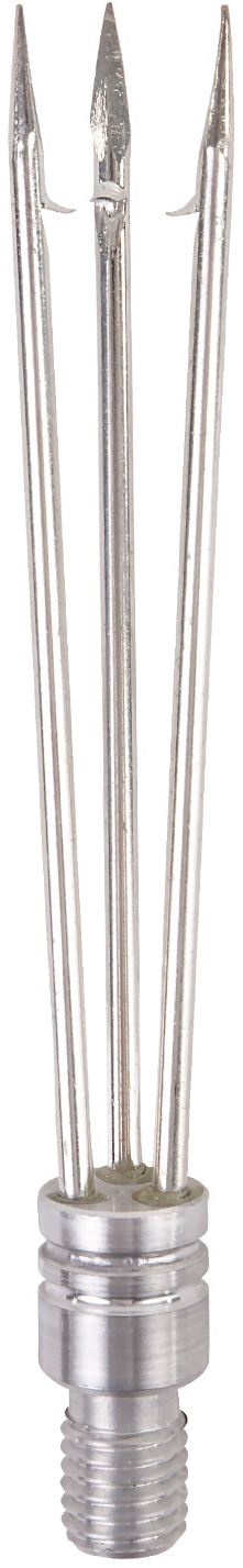 IST CHSAP-3B Aluminum Pole 3 Prone Paralize Tip