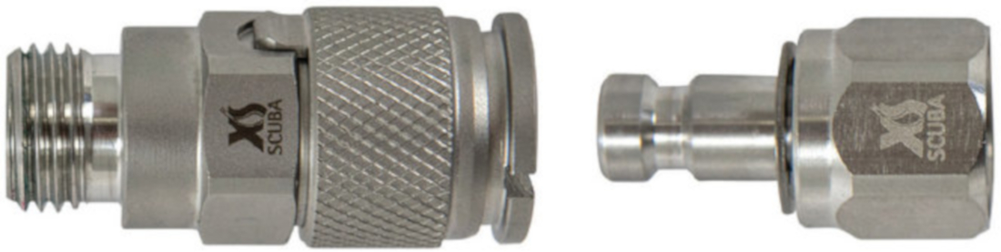 XS Scuba Stainless 2nd Stage Quick Disconnect