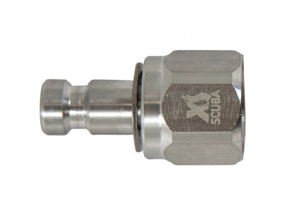 XS Scuba Stainless Second Stage Quick Disconnect - MALE ONLY